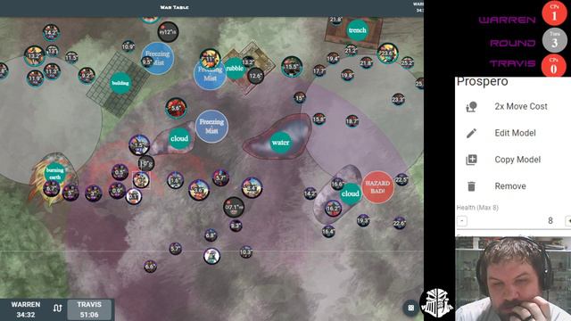 Playing Warmachine/Hordes with Warren, Khador vs Infernals смотреть онлайн
