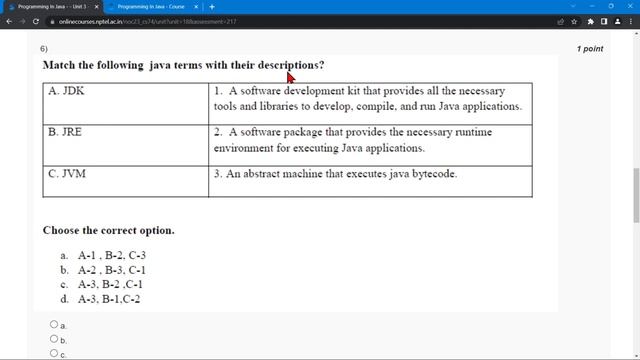 NPTEL Programming In Java WEEK 1 Quiz Assignment Solutions? | Swayam July 2023 | IIT Kharagpur смотреть онлайн