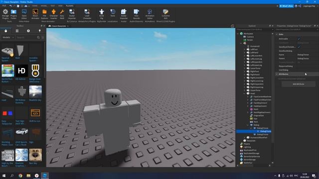 Как Сделать Разговор с NPC В Roblox Studio? смотреть онлайн