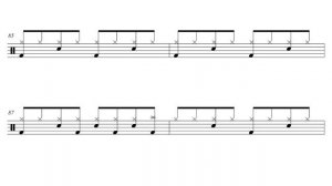 Metallica - Enter Sandman  [DRUM SCORE + MUSIC]