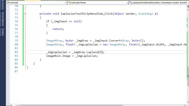 Emgu CV #4: Edge Detection : Canny Sobel Laplacian edge detection смотреть онлайн