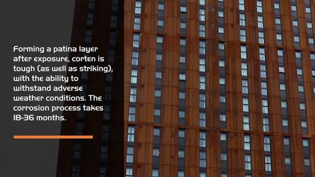 Why choose corten as rainscreen cladding facade material? смотреть онлайн