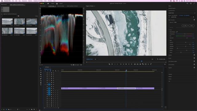 How To Edit D-LOG DRONE Footage In Premiere Pro 2023 | FREE LUT смотреть онлайн