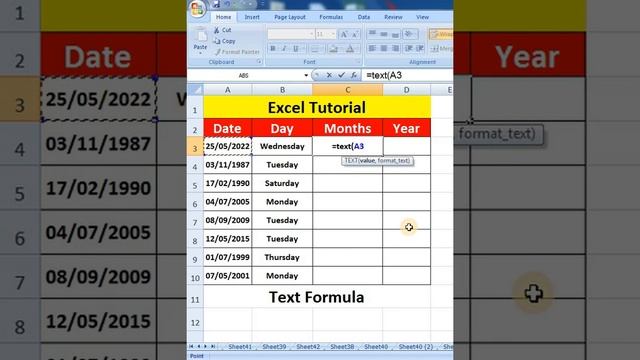 OMG ??Text Formula in excel | Gajab Trick Hai | @AmanRajaOfficial смотреть онлайн