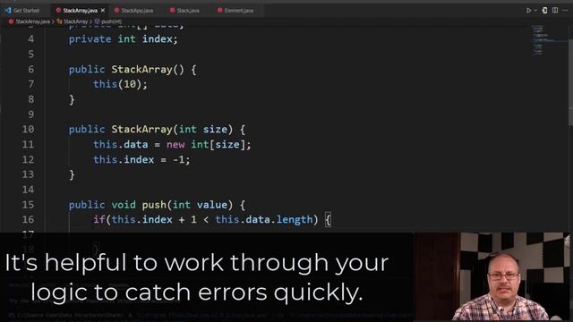 Data Structures - Building a Stack with an Array смотреть онлайн