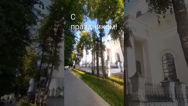 Кинешма, Троицкий собор 1838г. смотреть онлайн