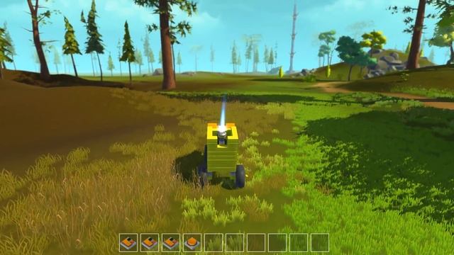 Scrap Mechanic - Парк развлечений (Обзор ваших построек) #9 смотреть онлайн