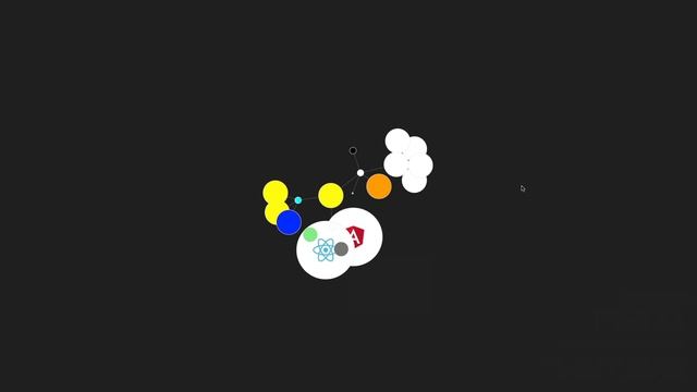 “My Skills” info graphic - d3.js- Development process смотреть онлайн