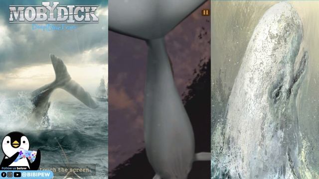Blue whale hunting at Mikura Moby Dick Whale fishing game Deep Blue Tears Purple Ocean смотреть онлайн