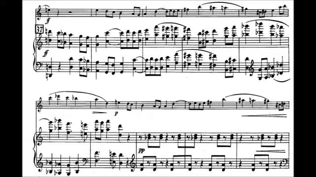 Paul Hindemith Clarinet Sonata, IV Mov, with sheet music смотреть онлайн