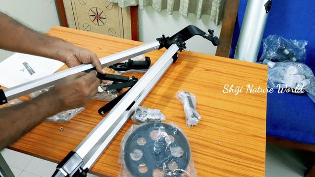 Telescope assembly /How to assemble Newtonian reflector telescope F70076/How to join telescope part смотреть онлайн
