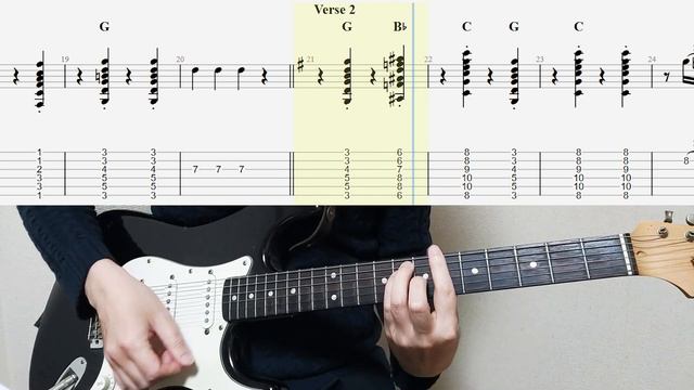 Sgt. Pepper's Lonely Hearts Club Band (Reprise) Guitar Cover With Tab смотреть онлайн