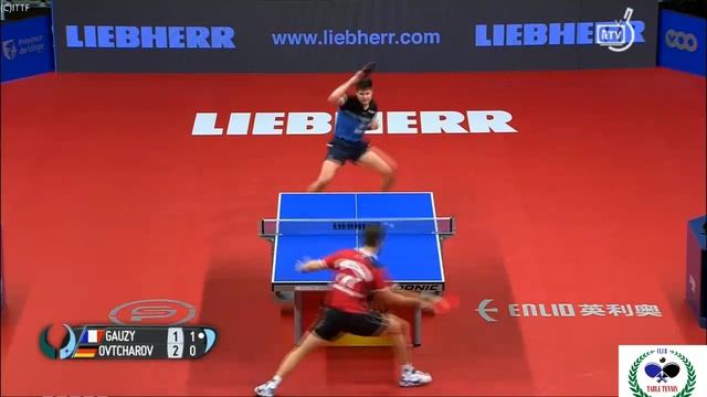Simon Gauzy vs Dimitrij Ovtcharov (World Cup 2017) 1/2 смотреть онлайн