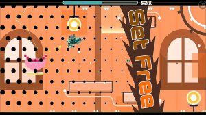 Set Free by DhrAw (Hard 5*) [All coins] | Geometry Dash