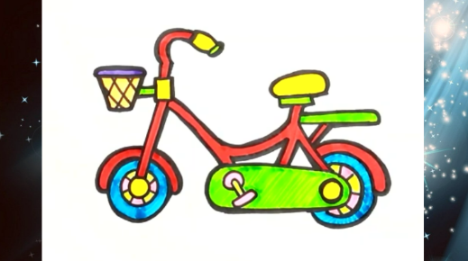 Велосипед. Рисуем легко смотреть онлайн