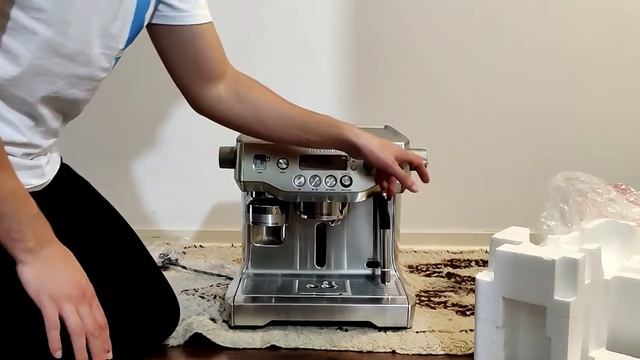 Breville Oracle BES980 Automatic Espresso Coffee Machine Unboxing And Overview