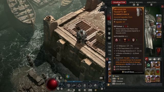 Diablo 4 - INFINITE DAMAGE BOULDER STORM = Best Druid Build You Will EVER See - Skills Gear Guide! смотреть онлайн