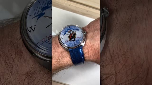 Раритетные часы Ракета БСН СФ с богатырем на циферблате в 511 корпусе ПЧЗ смотреть онлайн