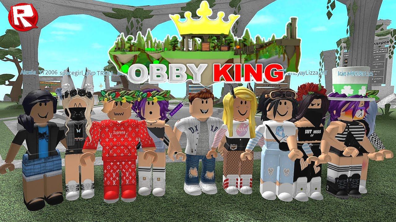 АДСКИЙ ПАРКУР в ОББИ КИНГ роблокс | БИТВА за РОБАКСЫ | Obby King Remastered roblox смотреть онлайн