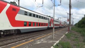 двухэтажный поезд Москва - Анапа