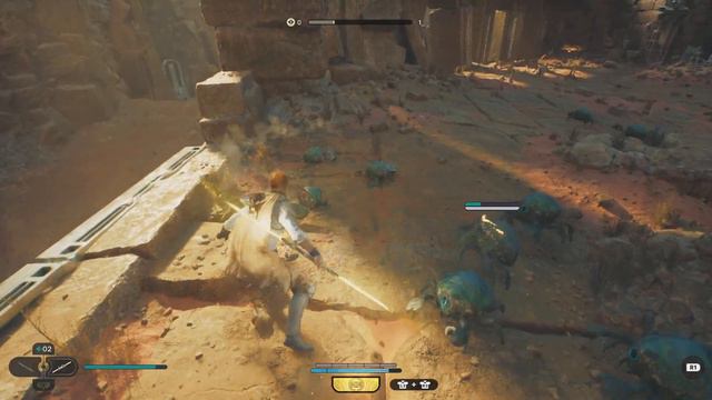 Great welcoming on visit to Jedha --------(STAR WARS Jedi: Survivor) смотреть онлайн