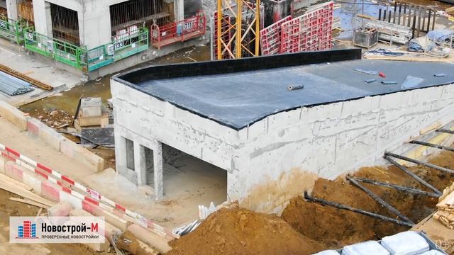 Обзор с воздуха ЖК «Сиреневый парк» (аэросъемка: октябрь 2019 г.) смотреть онлайн