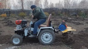 Самодельная ФРЕЗА для самодельного трактора.