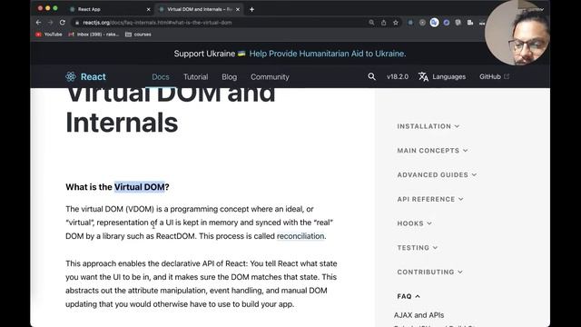 Class-4 : What is virtual DOM in reactJs? смотреть онлайн