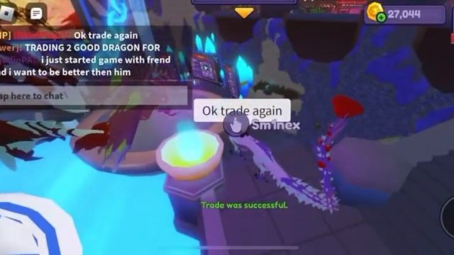 Trading a error color double leg Venid in Roblox Dragon Adventures #dragonadventures смотреть онлайн