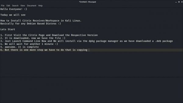 Install Citrix Receiver in Kali Linux ( Debian )