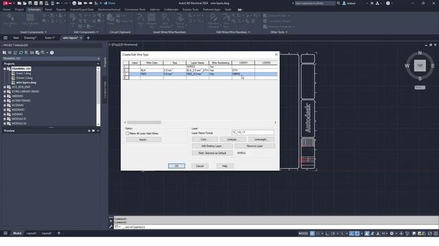 AutoCAD Electrical - Create Wire type смотреть онлайн
