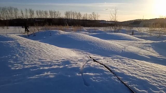 Самодельный снегоход - Катаемся, в Марте 2022 год, Мини буран, Snowmobile смотреть онлайн