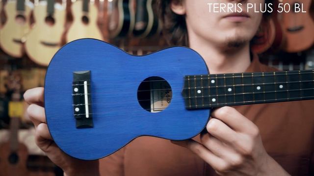 Обзор укулеле TERRIS PLUS50 BL смотреть онлайн