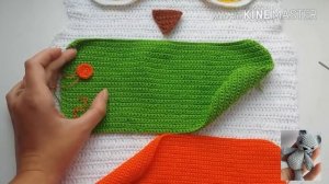 Сова органайзер крючком.Часть 3