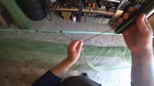 Посадка Бредня! Узел для посадки Невода.