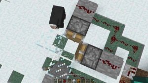 Механизмы в Minecraft. Ферма снега.