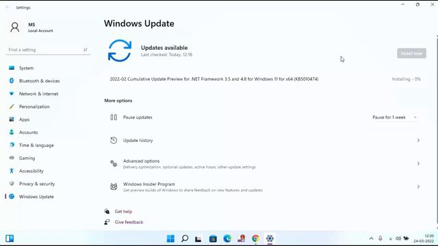 2022-02 Cumulative Updated Preview for NET Framework 3.5 and 4.8 for Windows 11 for x64 (KB5010474) смотреть онлайн