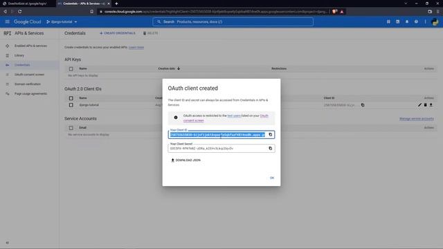 Django tutorial - How to authenticate using Google #20 смотреть онлайн