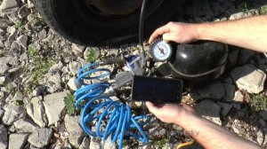 Компрессор от холодильника для накачки колес 3 года спустя