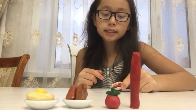 Моя еда для кукол! Из пластилина смотреть онлайн