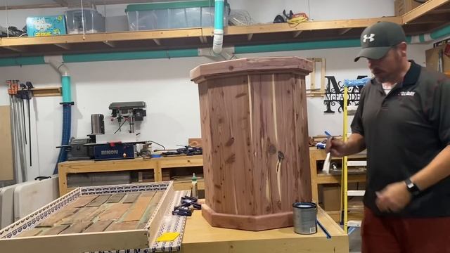 How to create a Cedar habitat stand #tips #woodworking #how смотреть онлайн