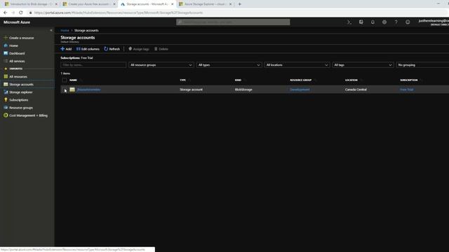 Azure Blob Storage Tutorial - Setup & Explore with Azure Portal | Part 1 смотреть онлайн