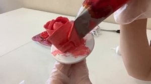 Подробный МК ЧАЙНЫЕ РОЗЫ! Как сделать КРАСНЫЕ розы из БЗК! Cake Decorating Ideas! Красивый торт!