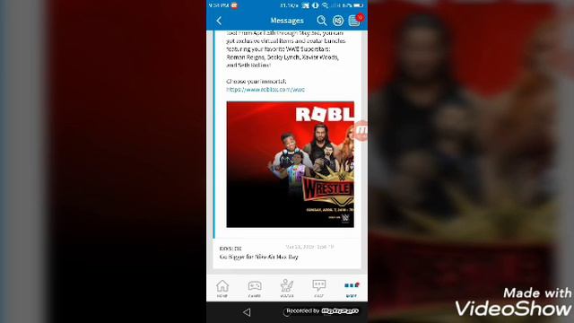 How to get wwe wrestlemania avatar on roblox смотреть онлайн