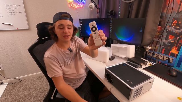 Xnano 1080p Projector Review & Test! (Built In Google Home)