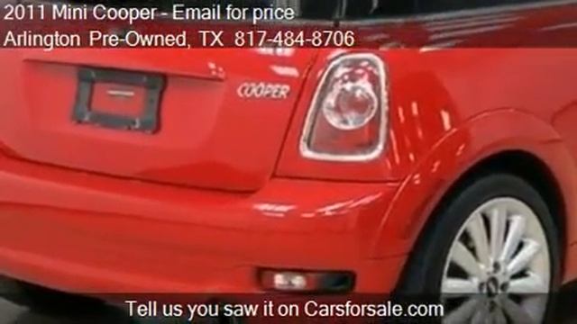 2011 Mini Cooper 6 SPEED MANUAL, SPORT MDE, SUNROOF, LEATHER смотреть онлайн
