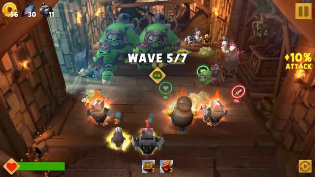 Angry Birds Evolution - Carson Event LV80 First try clear! смотреть онлайн