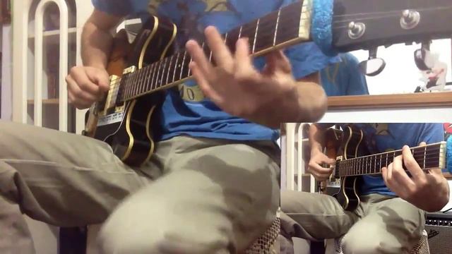 F blues improvisation Fender frontman Yamaha SA 500 смотреть онлайн