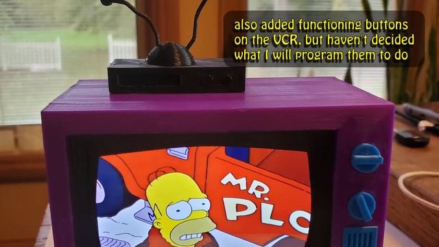 The Simpsons TV - A Mini TV built with a Raspberry Pi Zero смотреть онлайн
