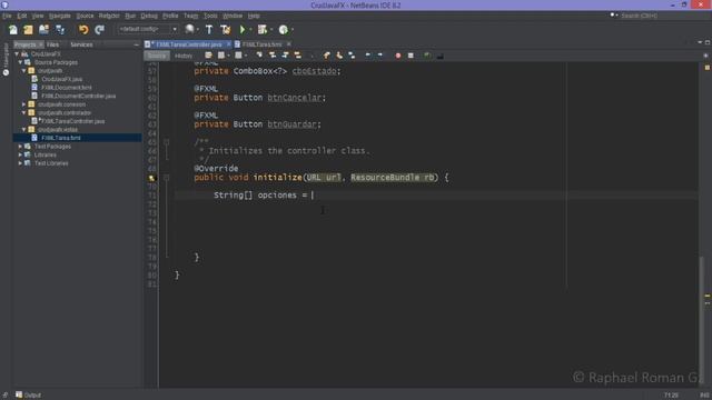 CRUD Java FX | Configurar y poblar datos a los controles смотреть онлайн
